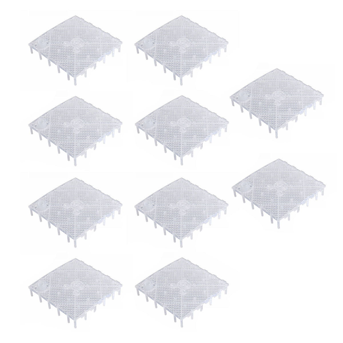 Under Gravel Filter Plate Kit for Aquarium Bottom Filtration 10PCS