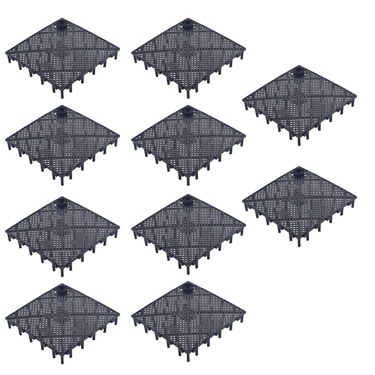 Under Gravel Filter Plate Kit for Aquarium Bottom Filtration 10PCS