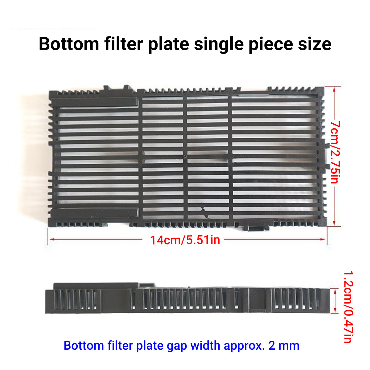 16PCS Under Gravel Filter System for Aquariums