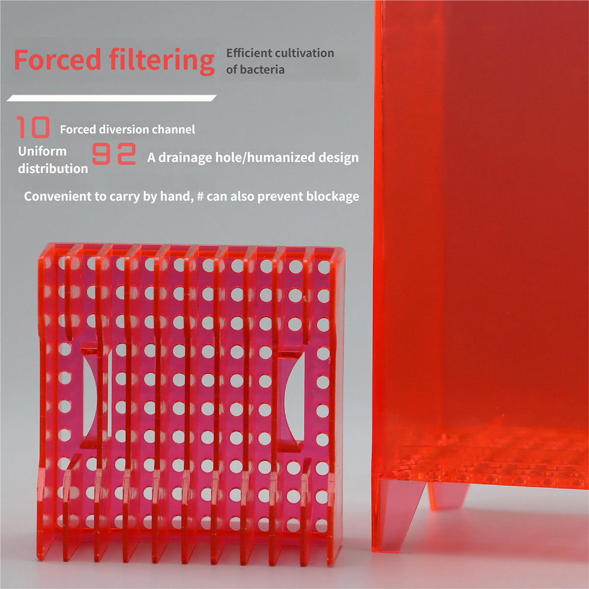 Undergravel Aquarium Filter Box Bottom Filtration Unit