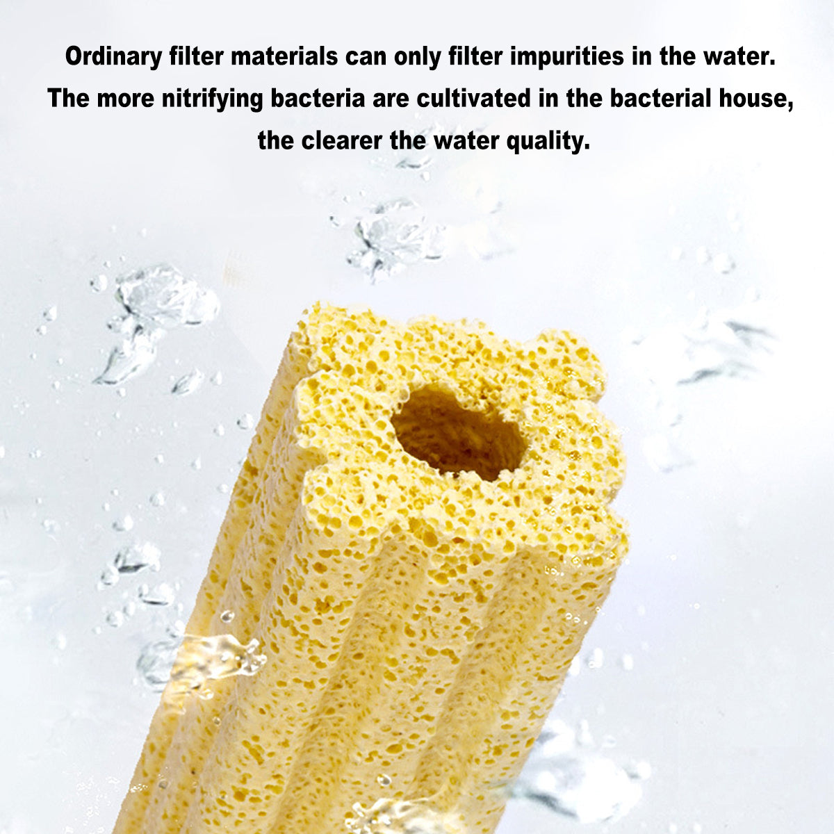 Nano Quartz Aquarium Filter Media Bacteria House (10PCS)