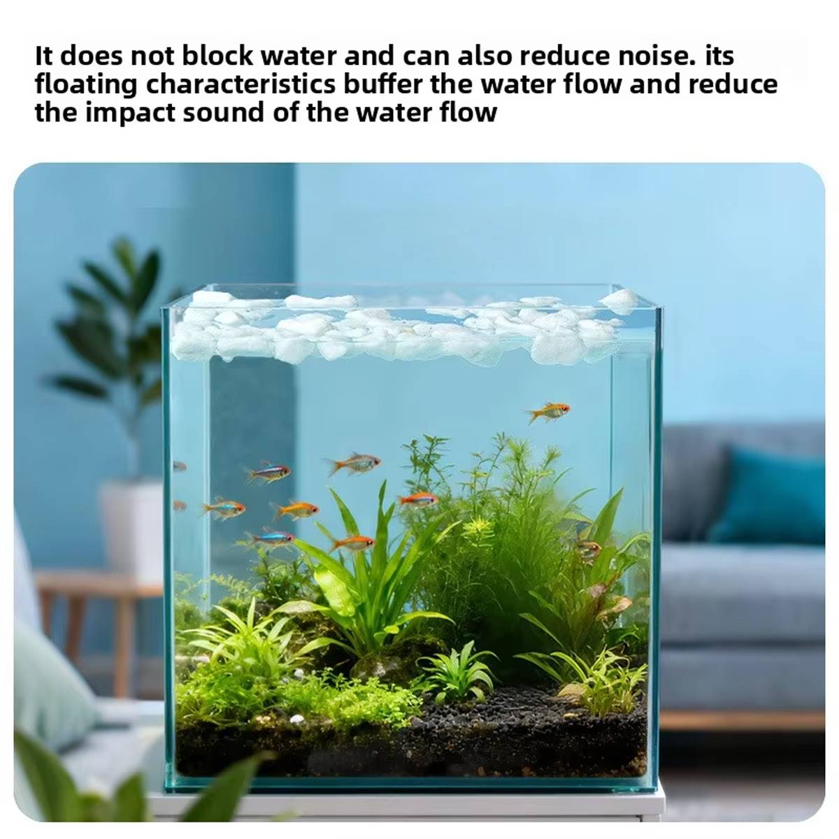 Yee Floating Aquarium Filter Media Stones