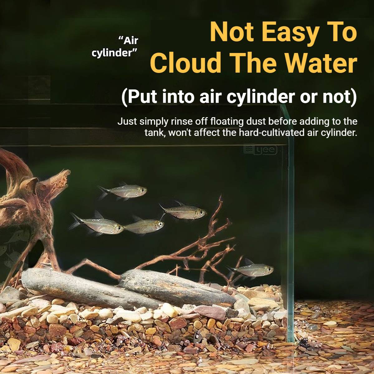 Yee Natural Stream Sand for Aquarium Substrate