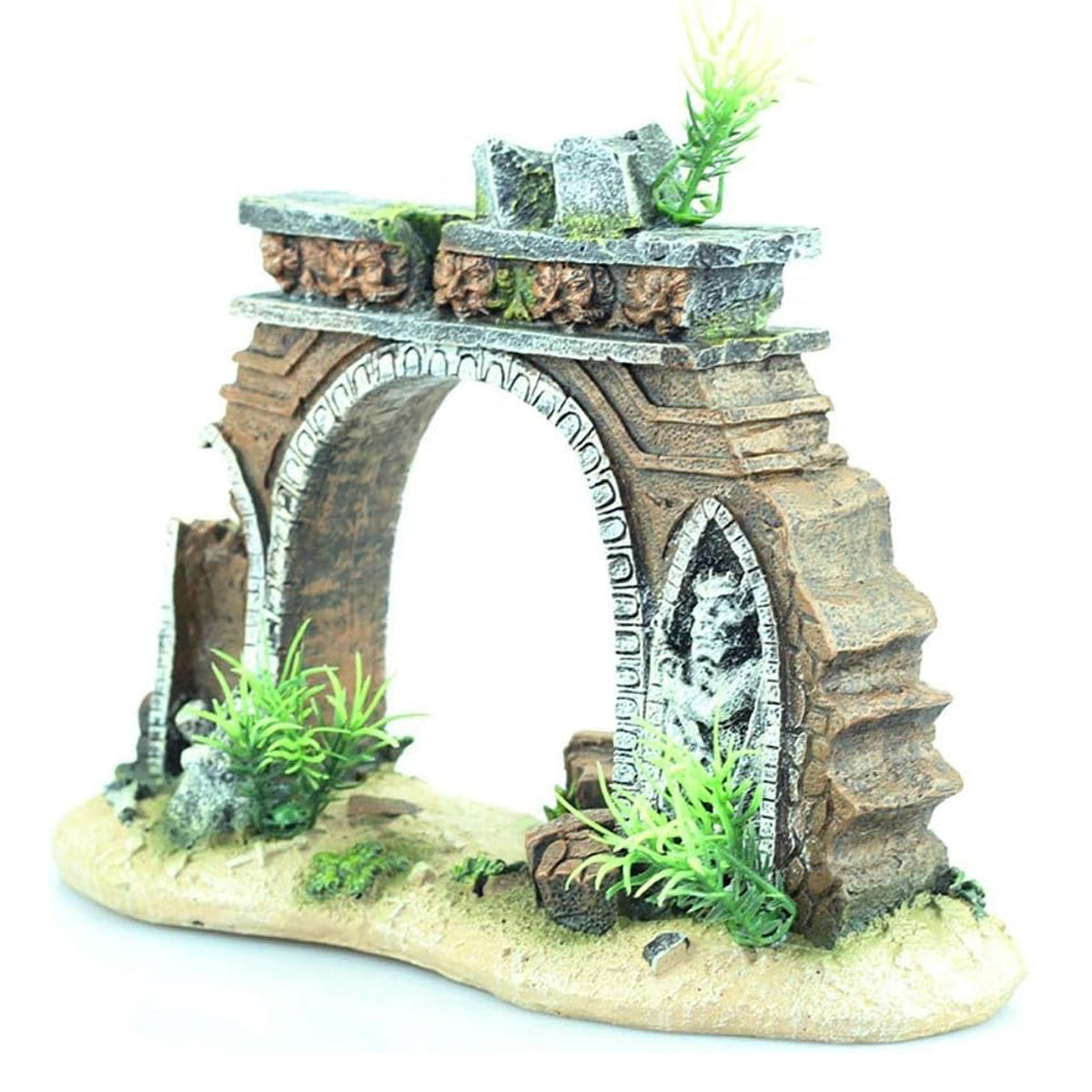 Aquarium Castle Archway Decoration Resin Fish Tank Ornament