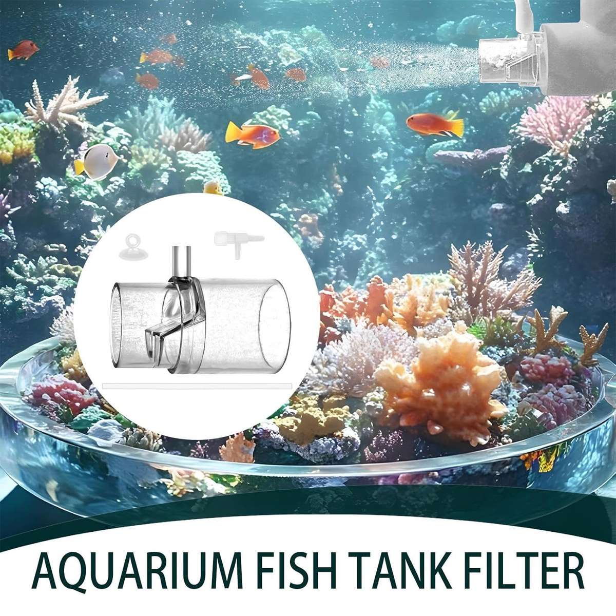 Duckbill aquarium filter outlet with 16mm, 20mm and 25mm options – product view 7
