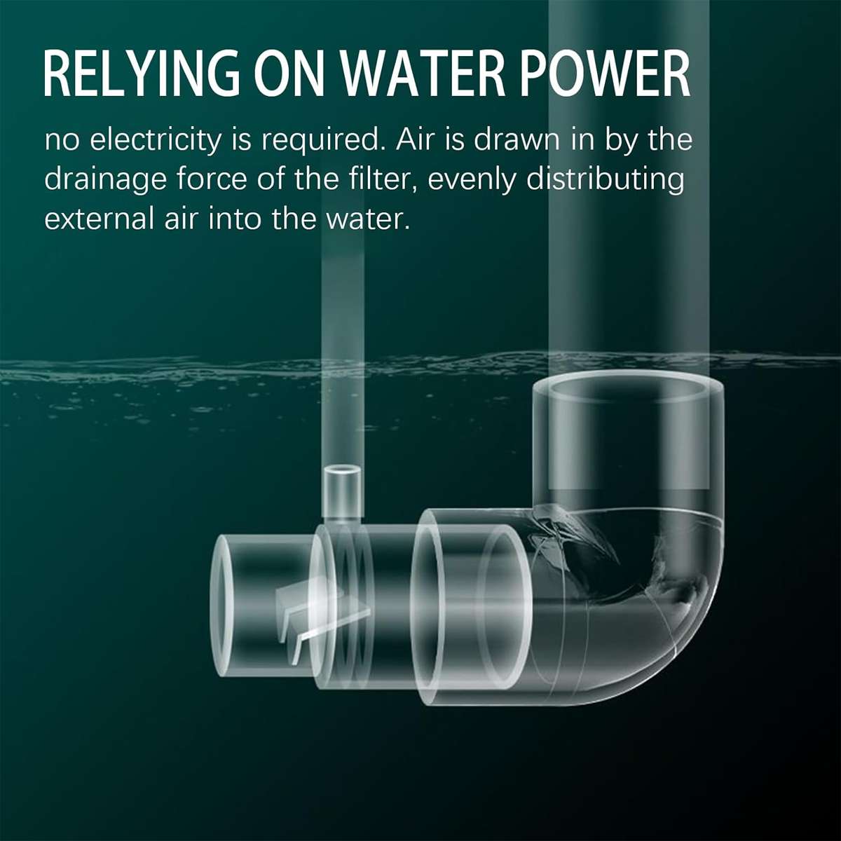 Duckbill aquarium filter outlet with 16mm, 20mm and 25mm options – product view 9