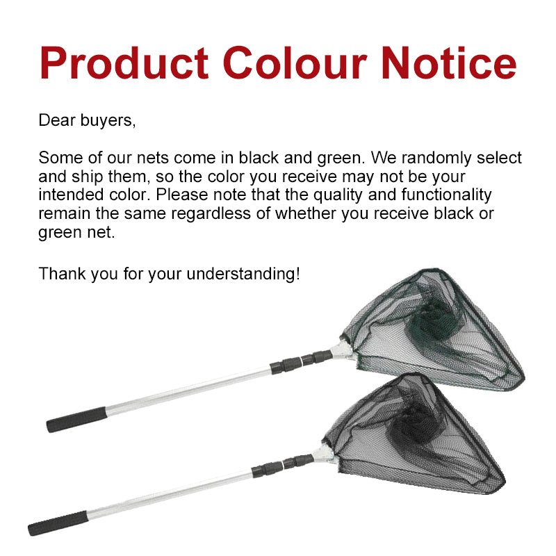 1.7M Telescopic Fishing Landing Net Foldable Aluminium Handle