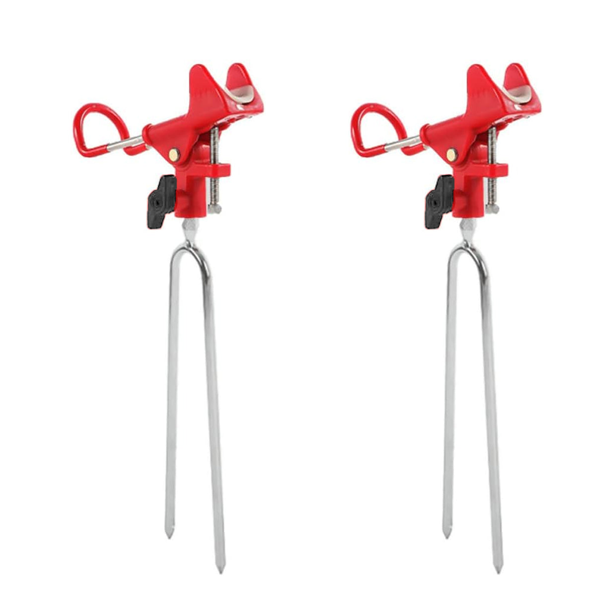 Adjustable Fishing Rod Holders With Luminous Pads (2 Pack)