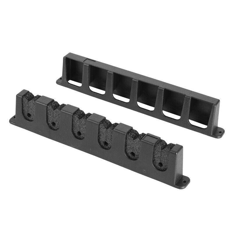 Fishing Rod Storage Rack Wall Mount Rod Holder with 6 Slots