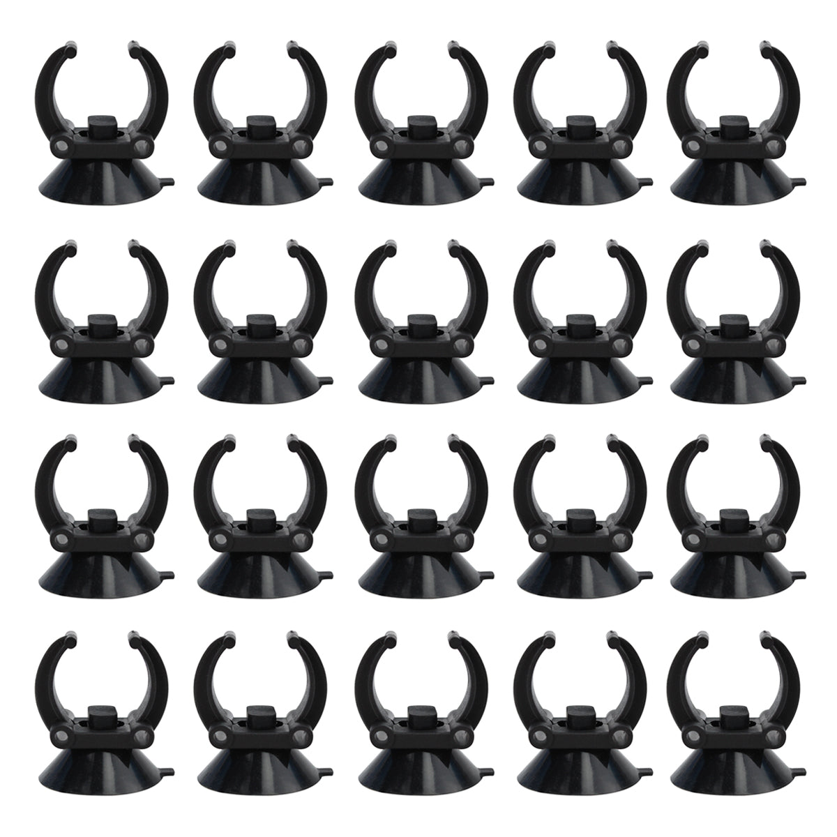 20PCS Aquarium Suction Cup Clips Heater and Tube Holders