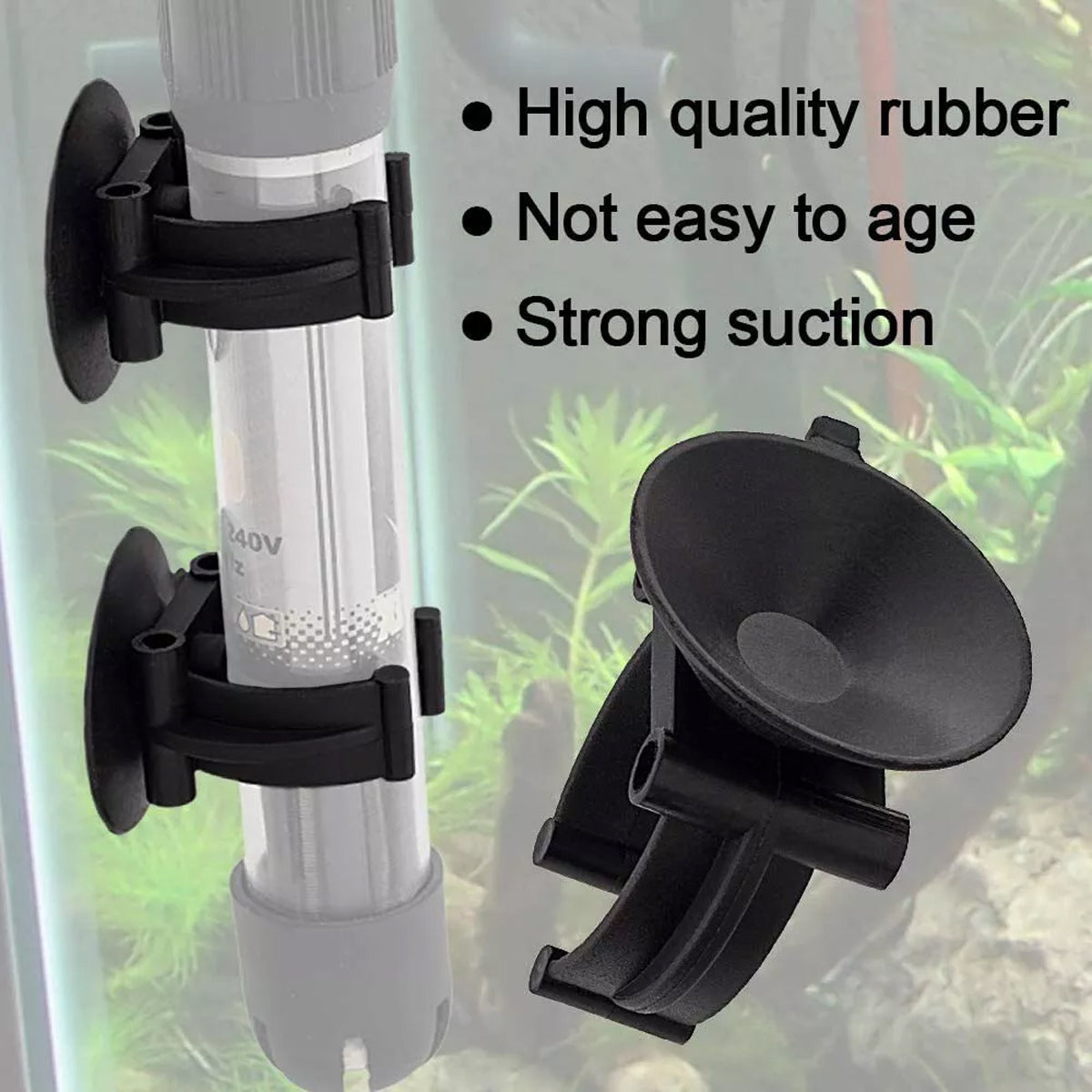 20PCS Aquarium Suction Cup Clips Heater and Tube Holders