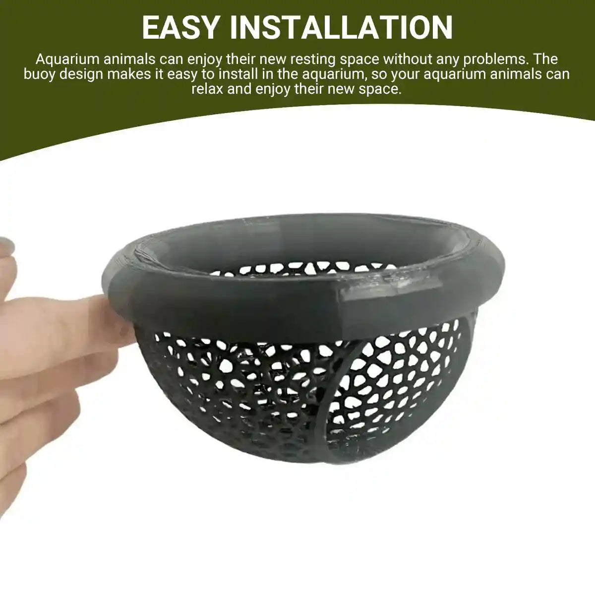 Floating Fish Lounge Resting & Hiding Area for Bettas and Small Fish