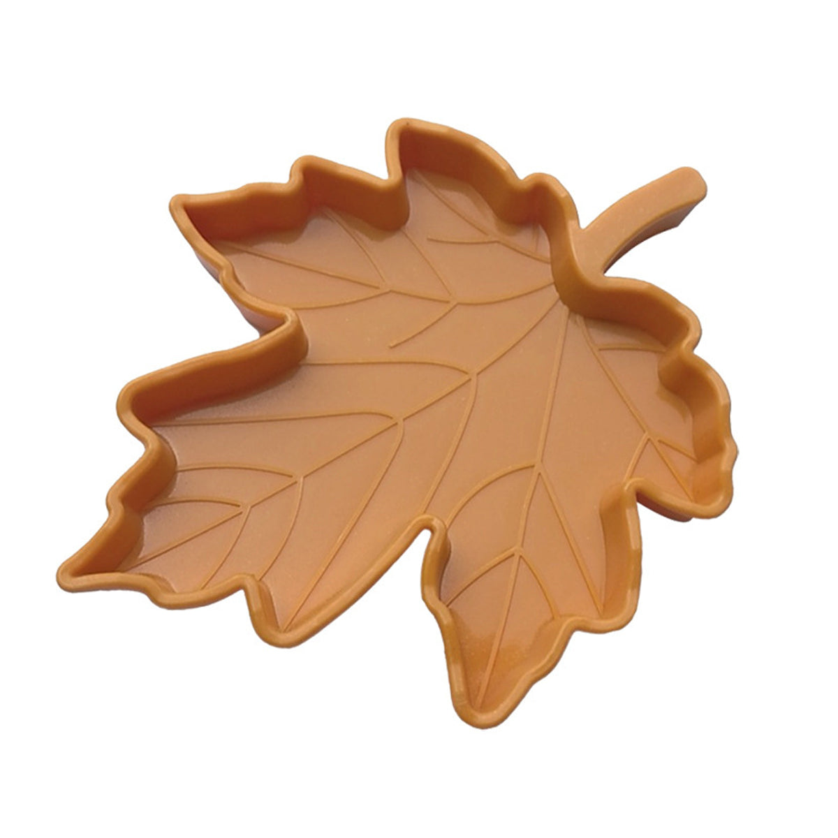 Leaf-Shaped Reptile Feeding Dish Plastic Water Bowl for Terrarium