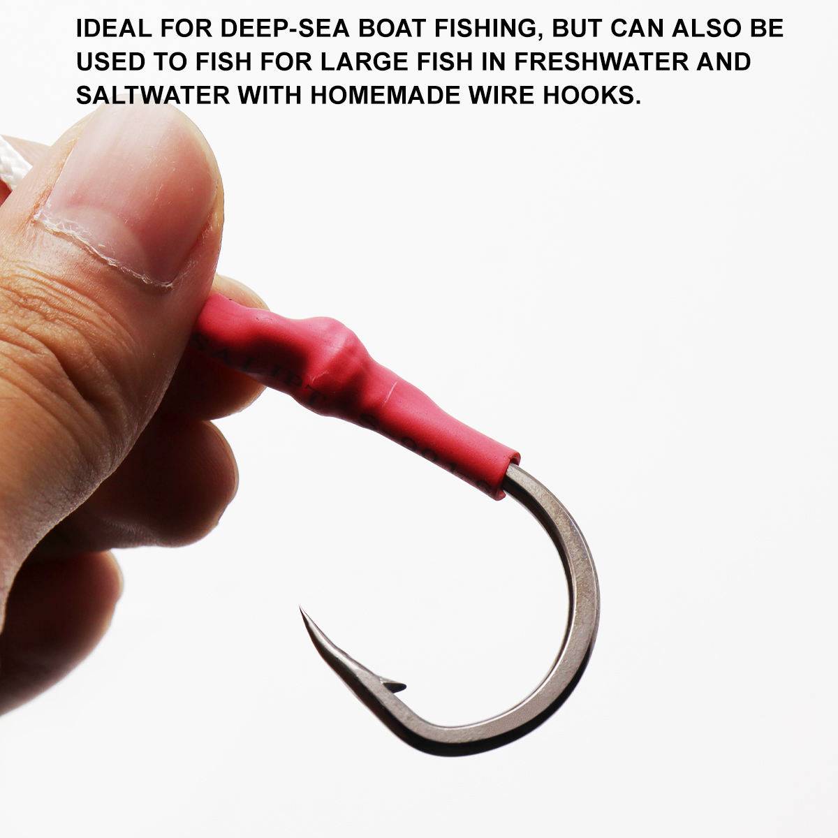 4PCS Twin Assist Jig Hooks for Micro & Slow Pitch Jigs