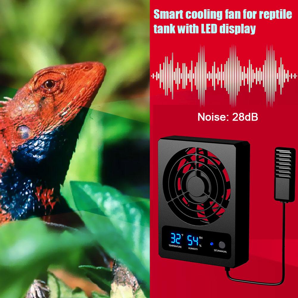 Temperature Controlled Reptile Enclosure Ventilation Fan