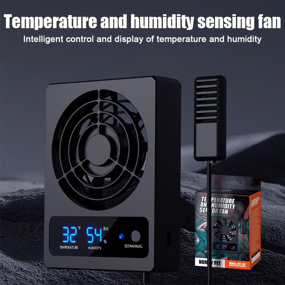 Temperature Controlled Reptile Enclosure Ventilation Fan