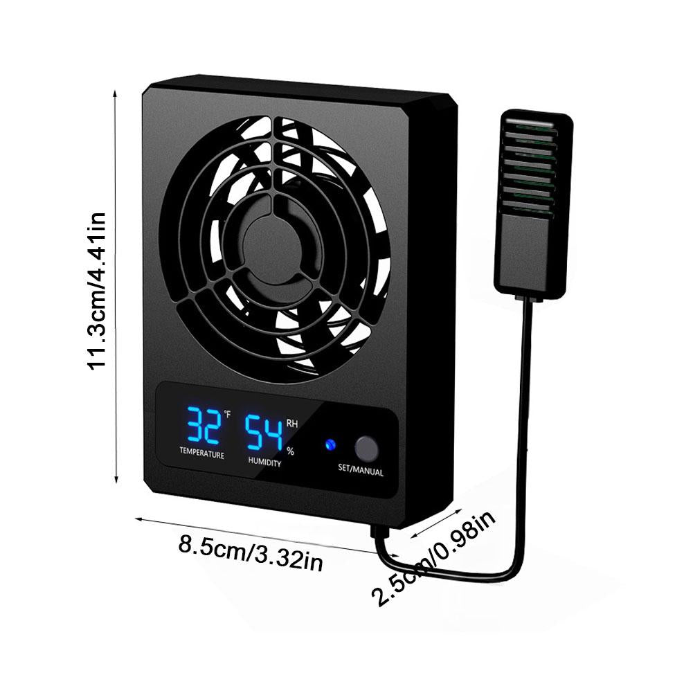 Temperature Controlled Reptile Enclosure Ventilation Fan