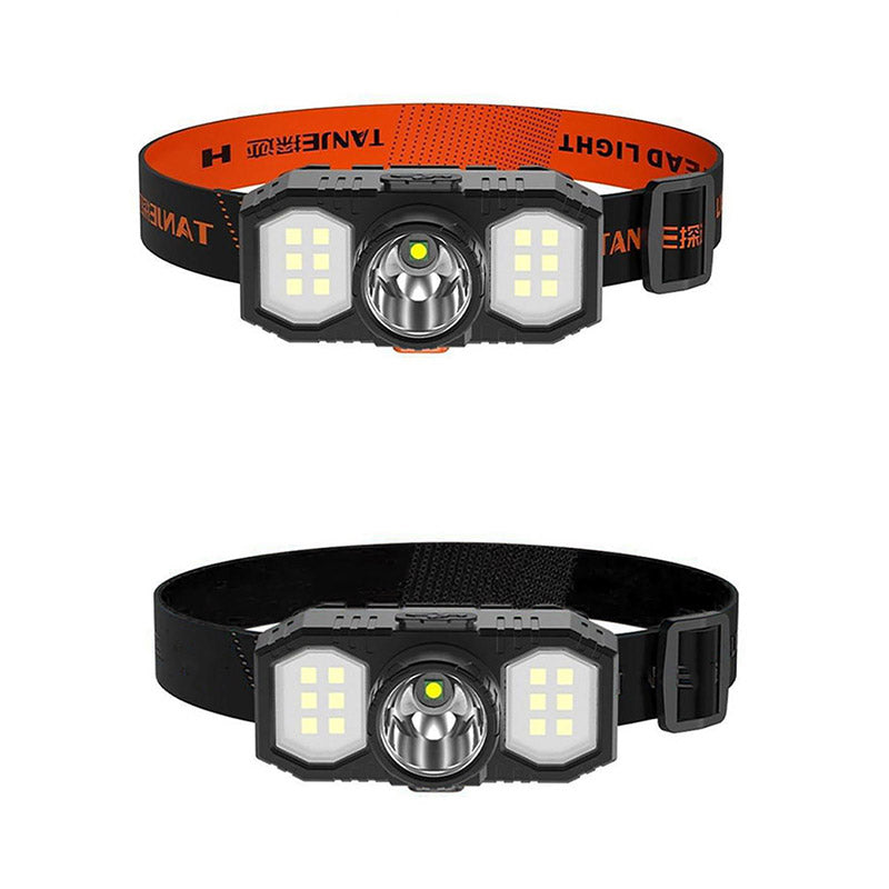 USB Rechargeable LED Headlamp Waterproof Outdoor Light