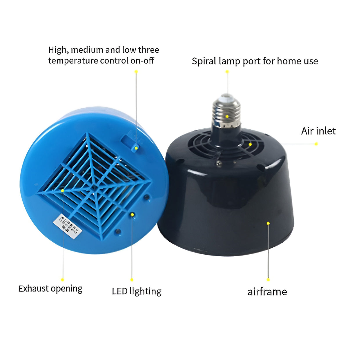 Adjustable Livestock Heating Lamp for Chickens Piglets and Ducks