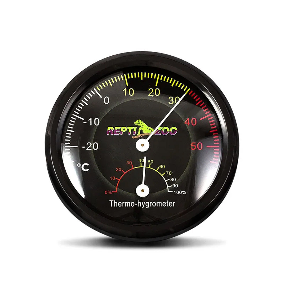 Reptile Thermometer Hygrometer Dial for Terrarium Temperature & Humidity