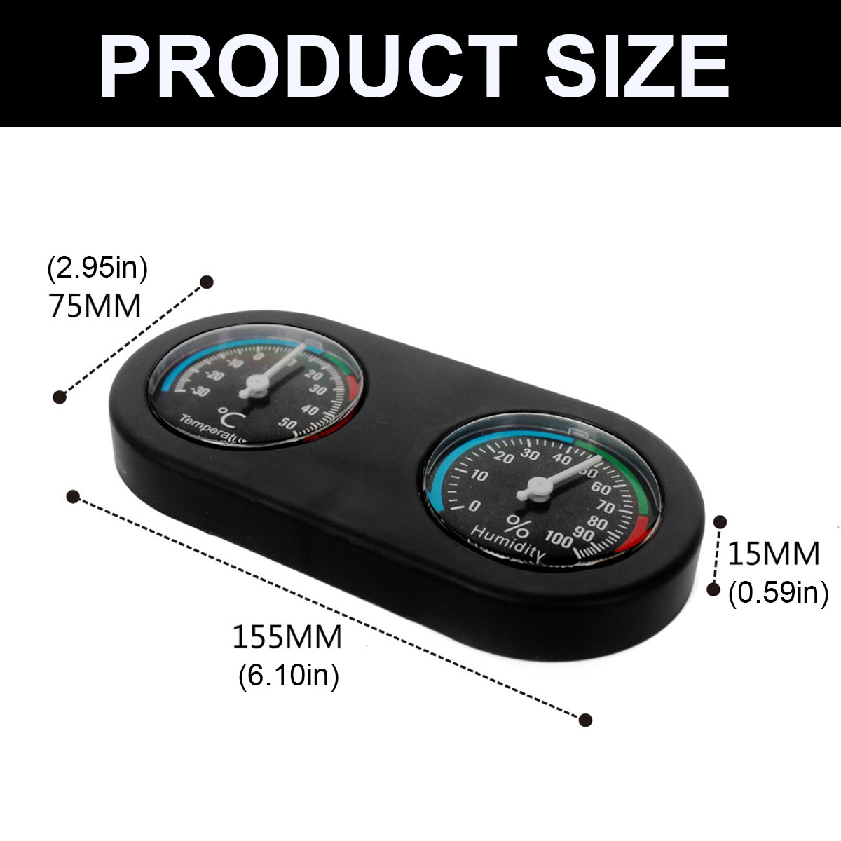 Digital Temperature and Humidity Monitor for Reptile Tank