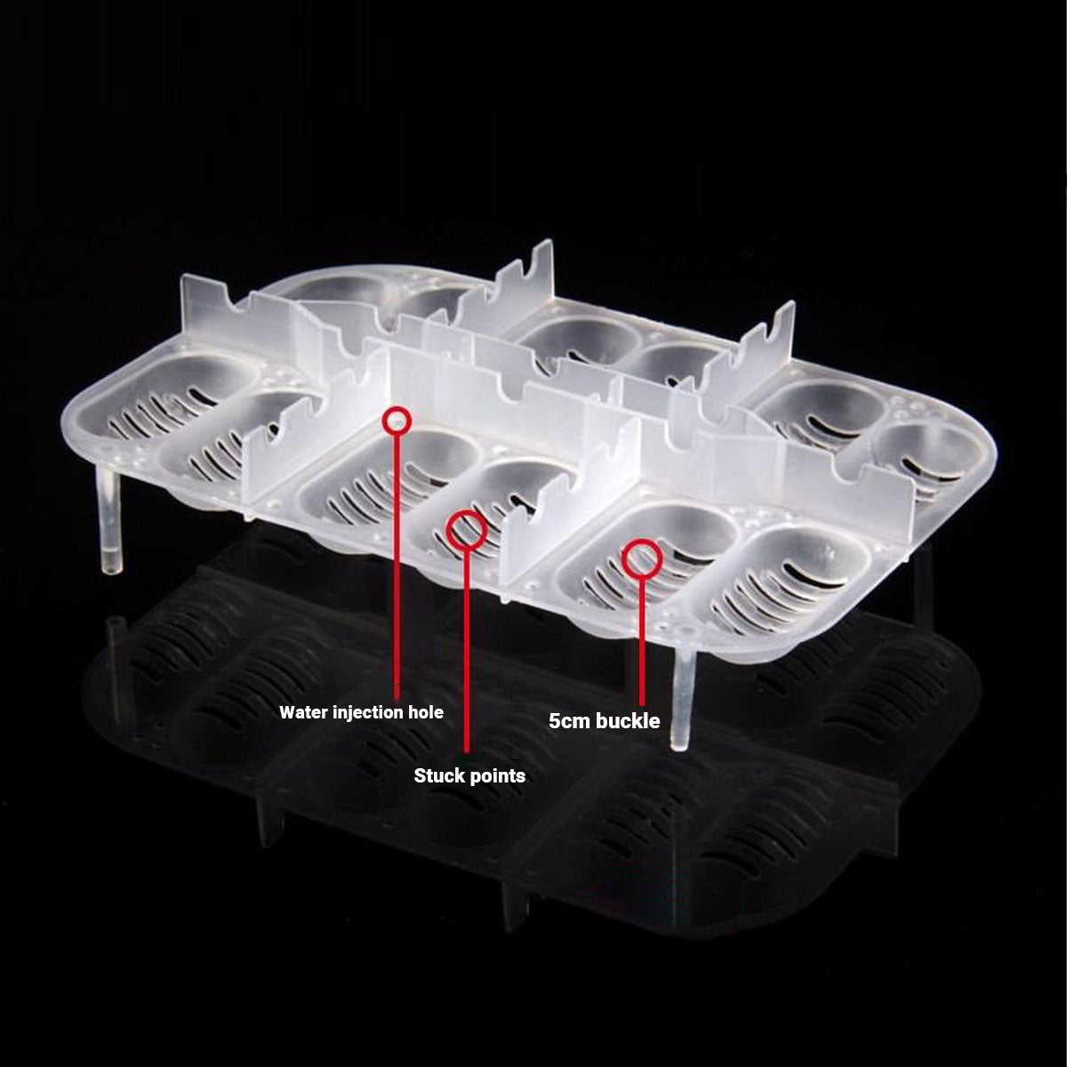 Reptile Egg Incubator Box with 12-Cell Tray and Clear Lid