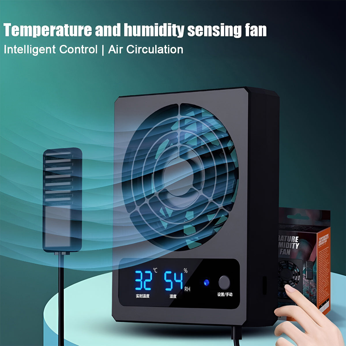 Temperature Controlled Reptile Enclosure Ventilation Fan
