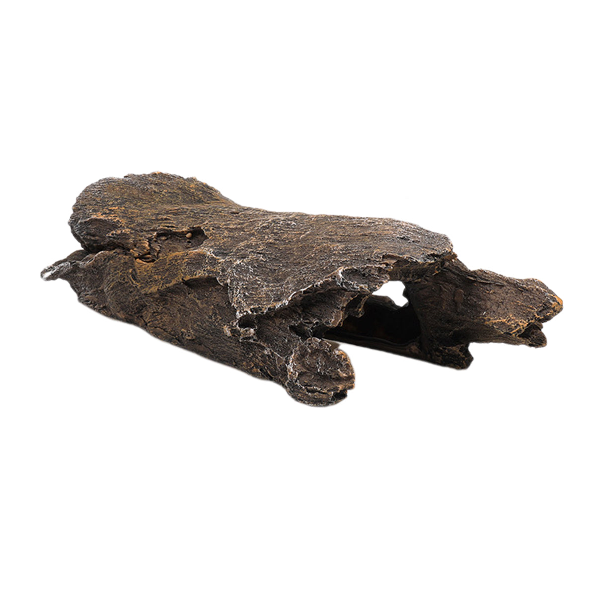 Reptile Hideout Cave Bark Style Resin Habitat Decoration