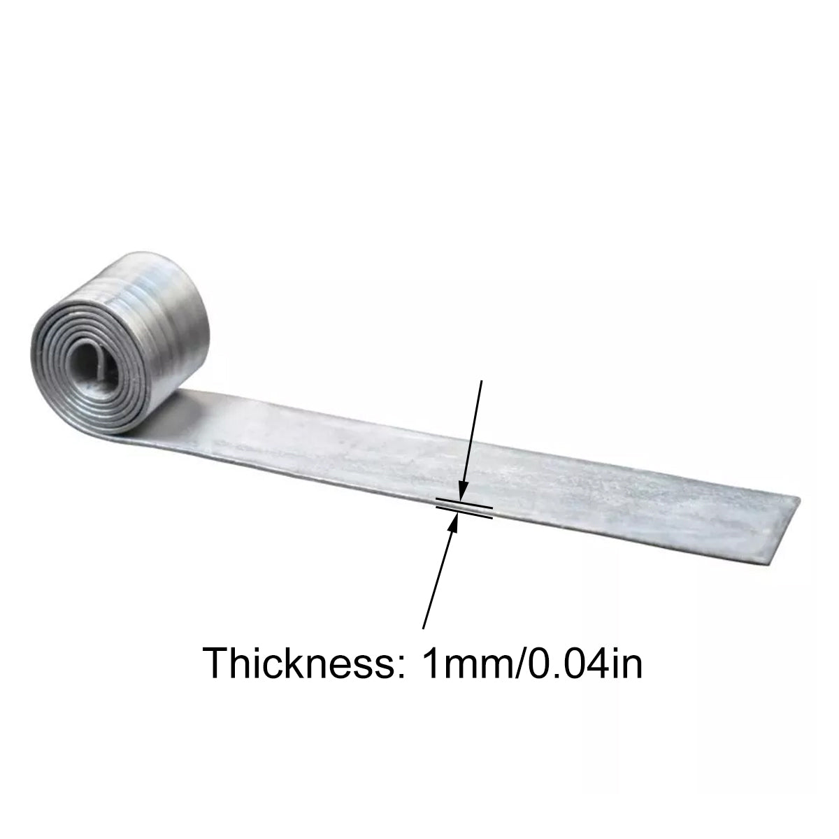 20PCS Lead Leather Rolls for Fishing Line Weight Adjustment