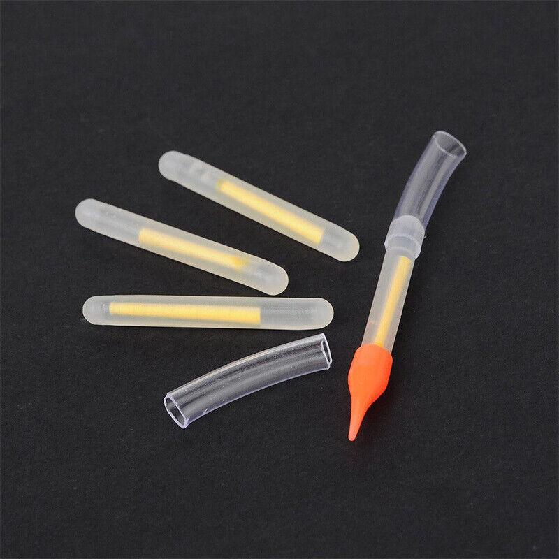 UP100x Chemical Light Fishing Fluorescent Glow Sticks Clip On the Rod Tip  Au