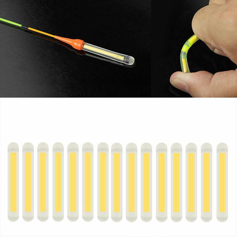 UP100x Chemical Light Fishing Fluorescent Glow Sticks Clip On the Rod Tip  Au