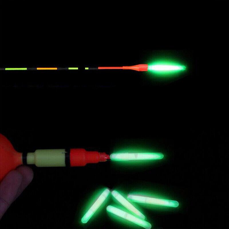 UP100x Chemical Light Fishing Fluorescent Glow Sticks Clip On the Rod Tip  Au