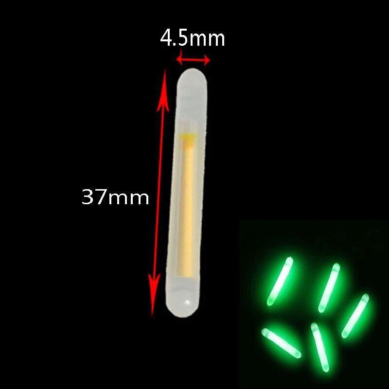 UP100x Chemical Light Fishing Fluorescent Glow Sticks Clip On the Rod Tip  Au