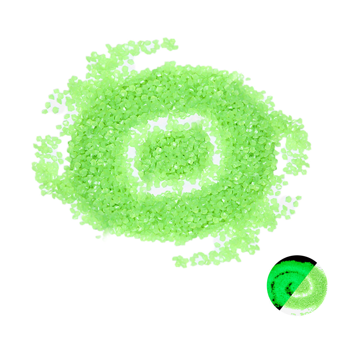 Glow-in-the-Dark Aquarium Sand Luminous Resin Decorative Gravel