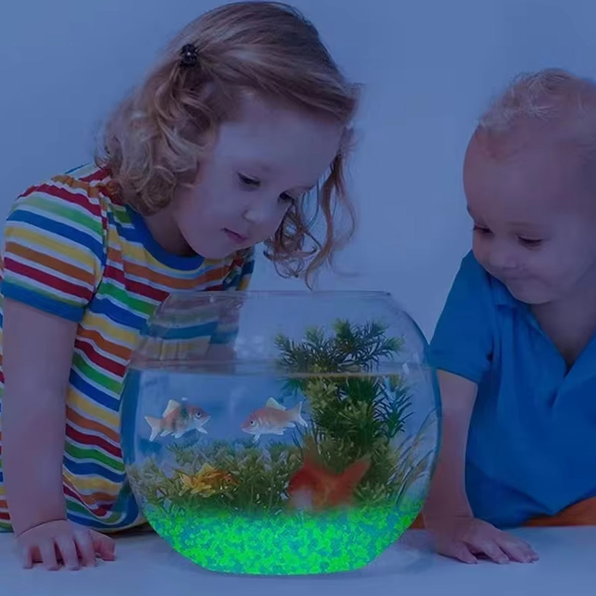 Glow-in-the-Dark Aquarium Sand Luminous Resin Decorative Gravel