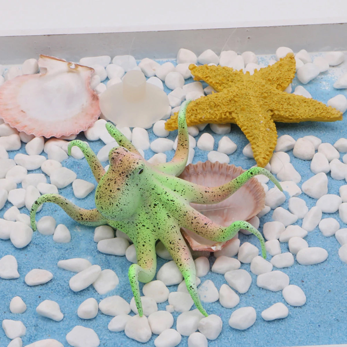 Glowing Simulation Octopus Aquarium Ornament Fluorescent Fish Tank Decoration