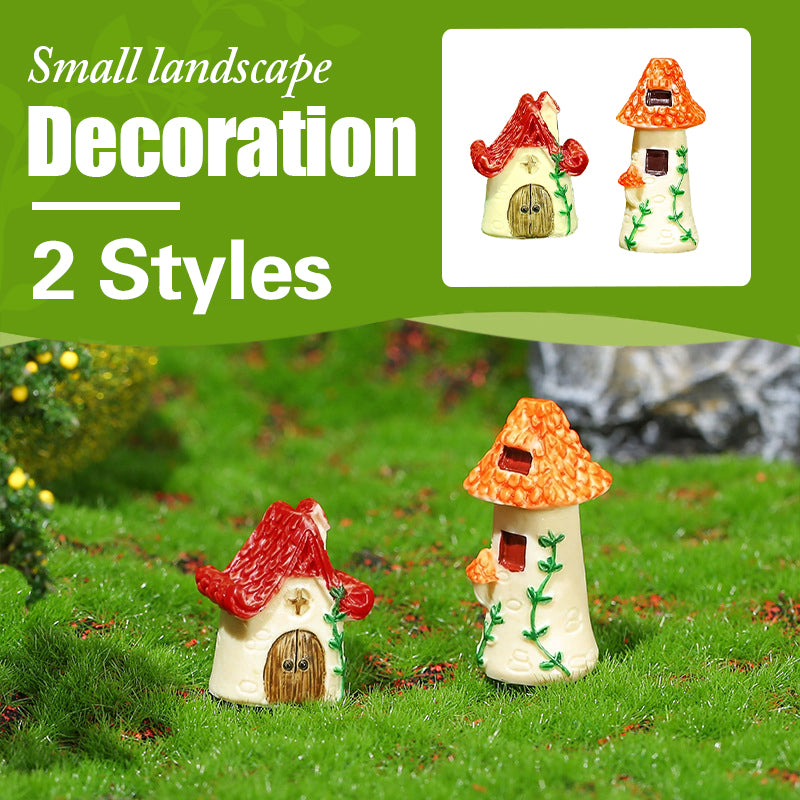 Mini Fairy Garden House Small Landscape Decoration