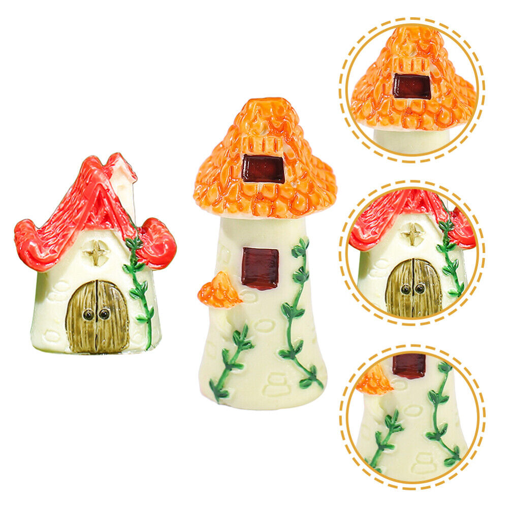 Mini Fairy Garden House Small Landscape Decoration