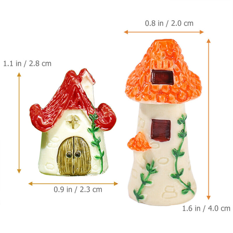 Mini Fairy Garden House Small Landscape Decoration
