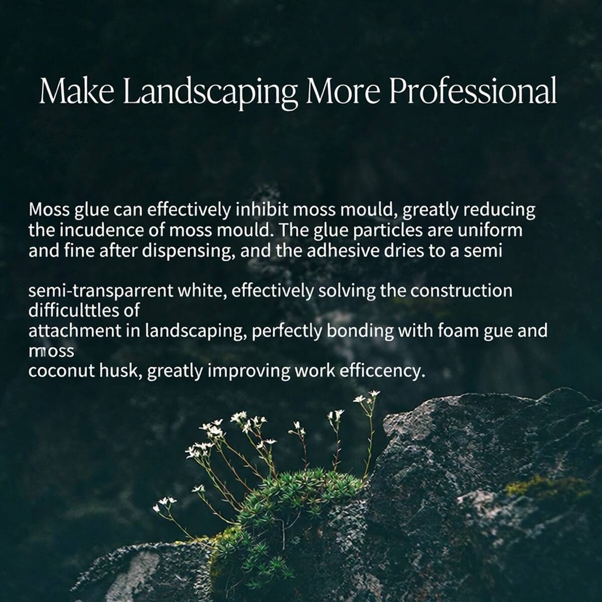MIUS Moss Glue Spray Strong Adhesive For Aquarium Landscaping
