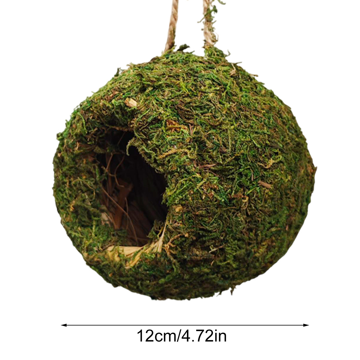 Handmade Moss Corner Hideout For Reptiles And Amphibians