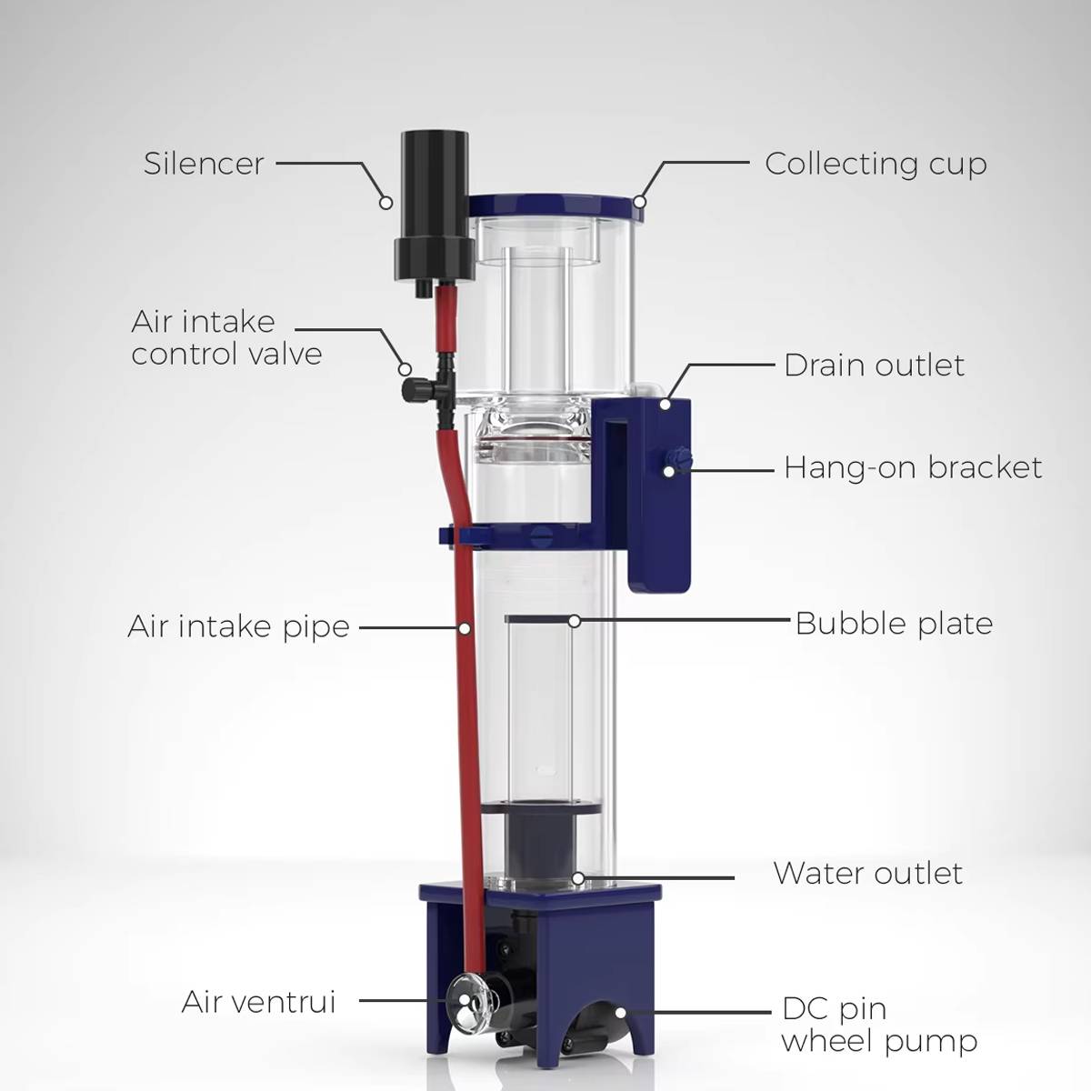 Nano Protein Skimmer Aquarium Filter