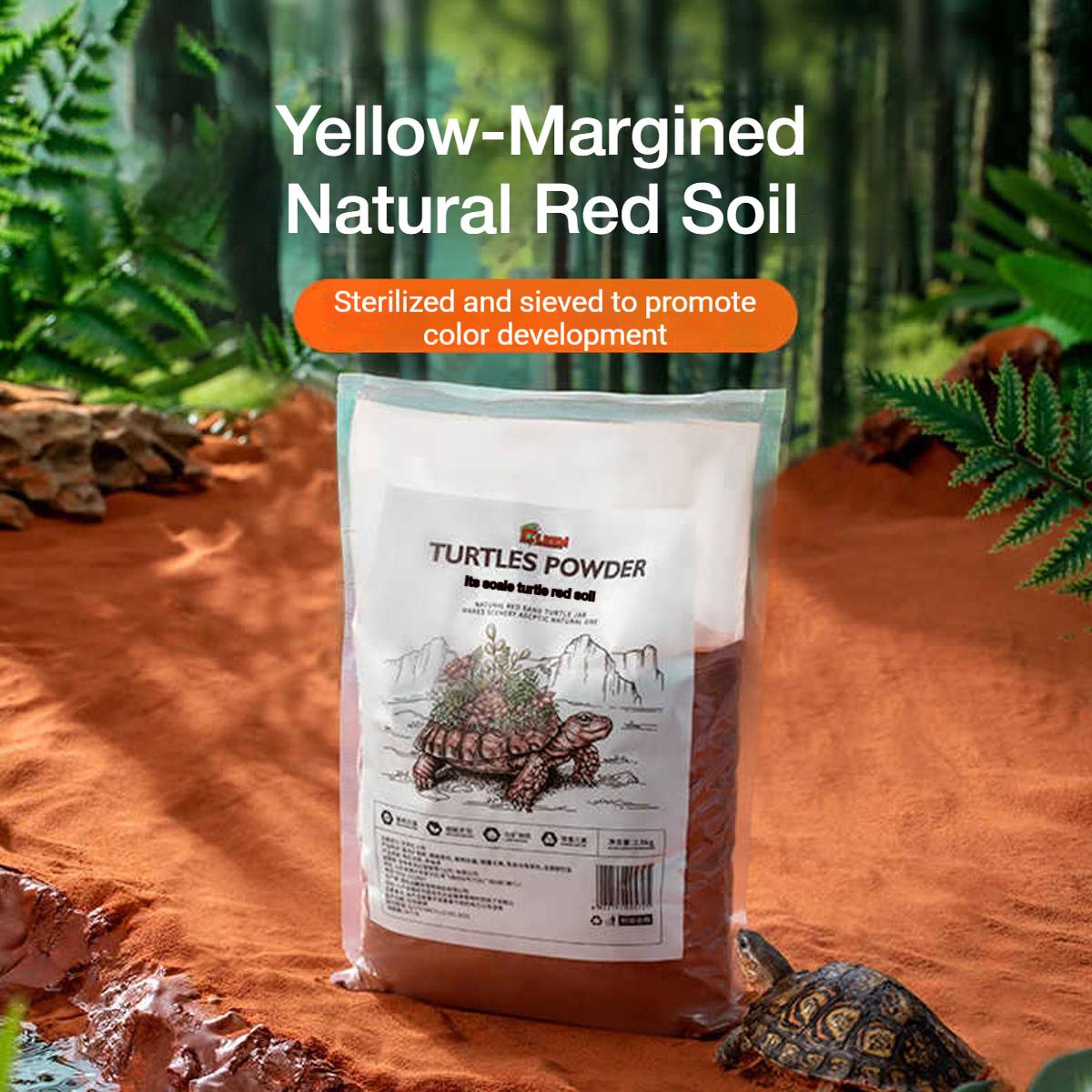 Natural Red Soil Reptile Bedding 2.5KG