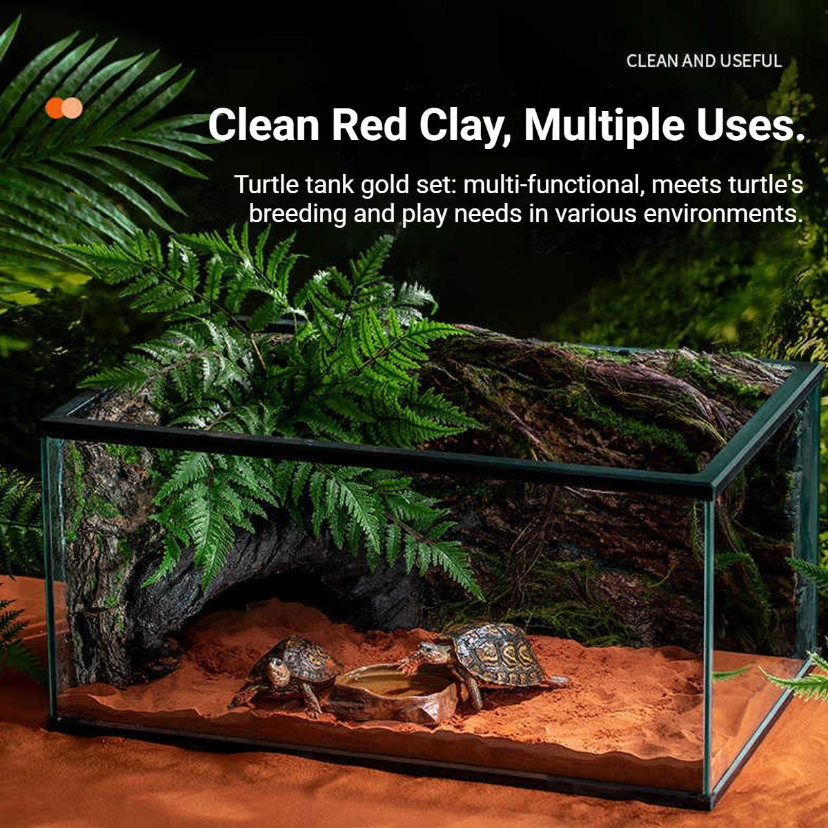 Natural Red Soil Reptile Bedding 2.5KG