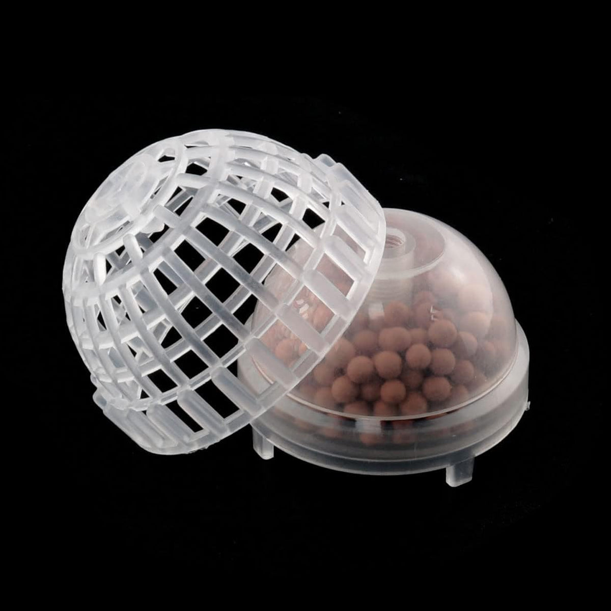 Aquarium Plastic Moss Ball Set 3PCS Plant Holder for Fish Tank