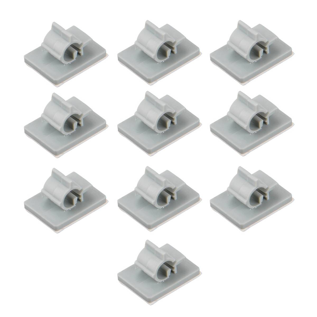 Plastic Pipe Clamps 10PCS Adhesive Clips for 1/4" Tube