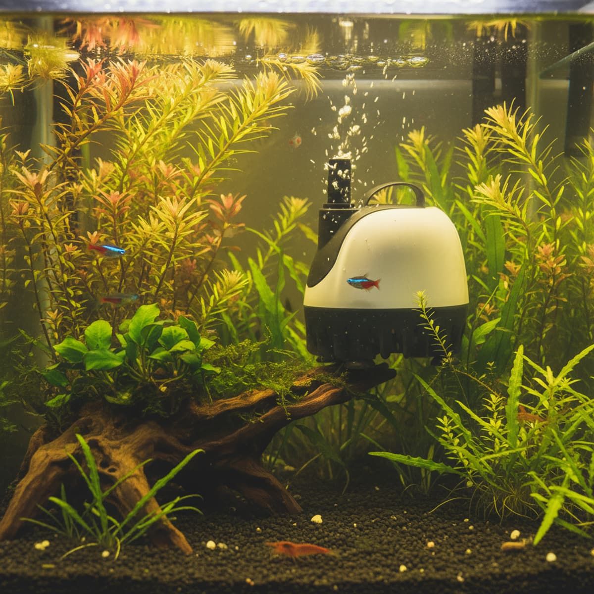 6W Aquarium Water Pump with 350L/h Flow Rate