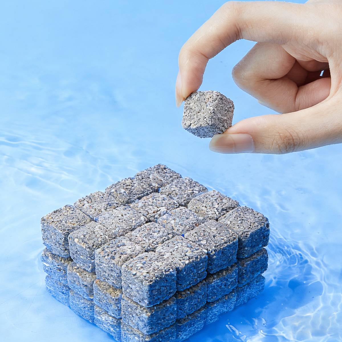 Yee Aquarium Filter Media Raw Mineral Cube Bio Filter