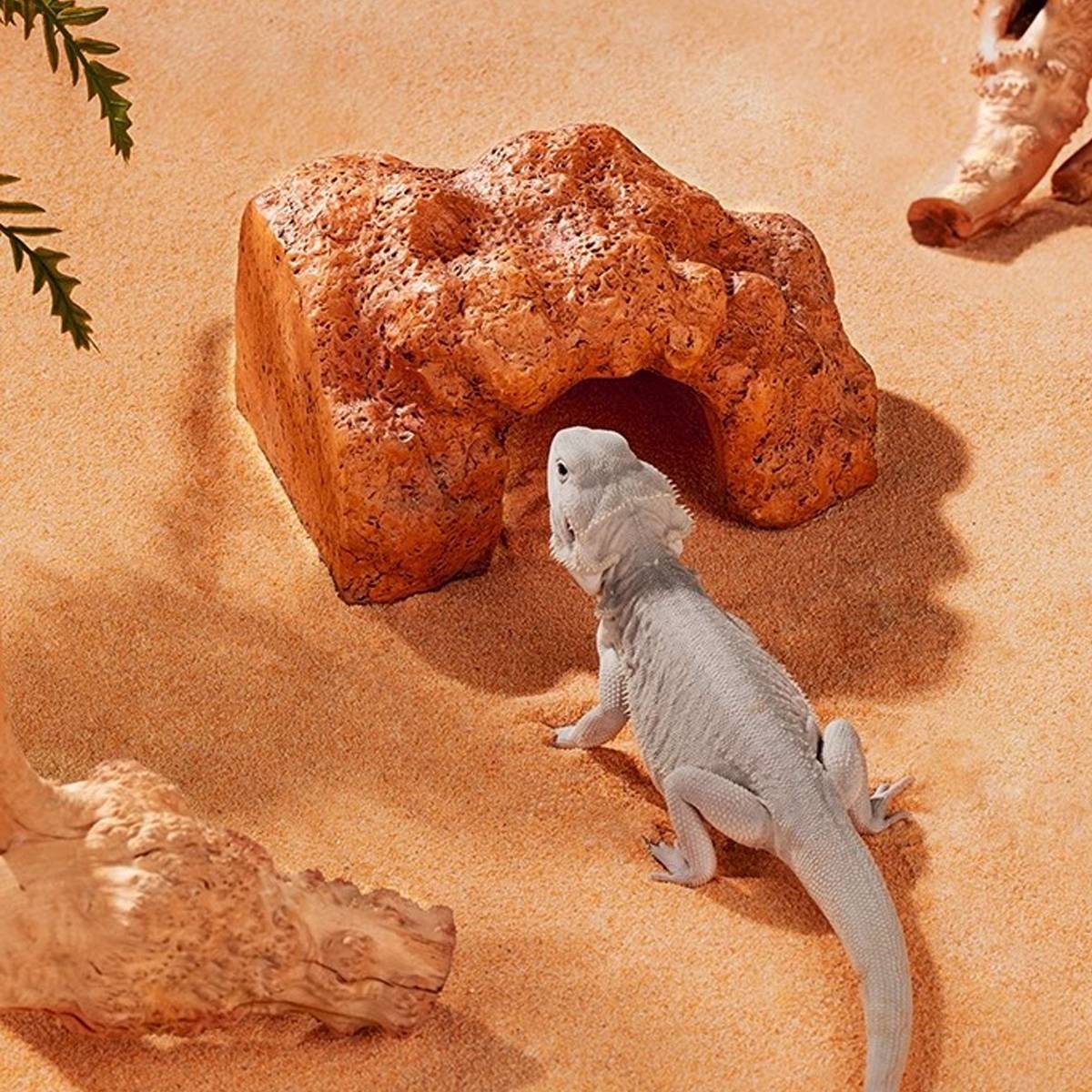 Orange reptile calcium sand vivarium substrate – product view 9