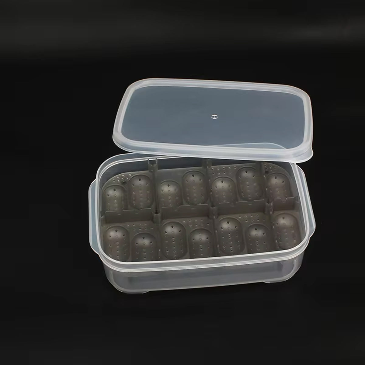 14 Grid Reptile Breeding Box Transparent Egg Incubator